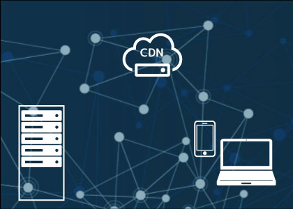 CDNとサーバーの読み込みイメージ