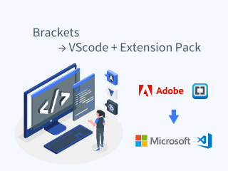 BracketsからVS Codeに移行する手順