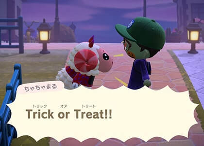 ちゃちゃまるのハロウィン。ハムスケとキャラ被りで、我が家では人気薄のちゃちゃ丸です。