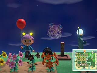 ハムスケ花火がどーんと打ちあがりました！