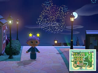 どっかーん！3尺玉ハムスケ花火かも