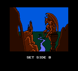 惹かれる悪魔の描写的ディスク入れ替え画面