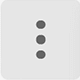 3点リーダーのアイコン