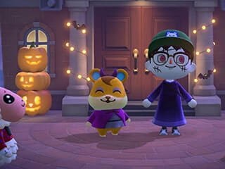 ハムスケのハロウィンパーティのページへ